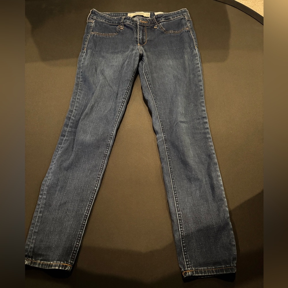 Y2K Abercrombie & Fitch Bootcut Jeans W28 L27 Dark Wash‎ Vintage 2000s